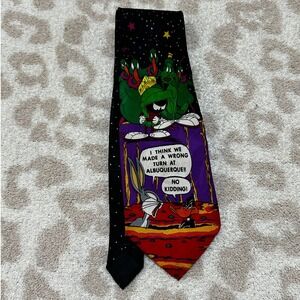 Looney Tunes Mania Necktie Vintage 1993